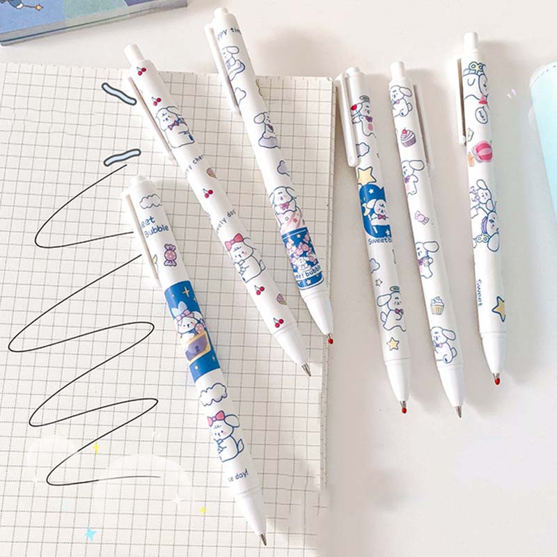 Bút Mực Nước Mực Đen Ngòi 0.5mm Kiểu Dáng Dễ Thương