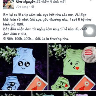 Set 5 bộ cảm xúc
