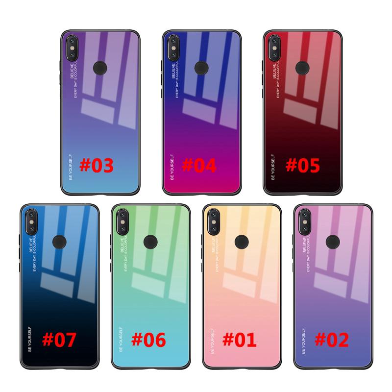 Samsung Galaxy Note10 Note10 Tempered Glass Case + Gradient Phone Case Samsung Note 9 8 10+ Case
