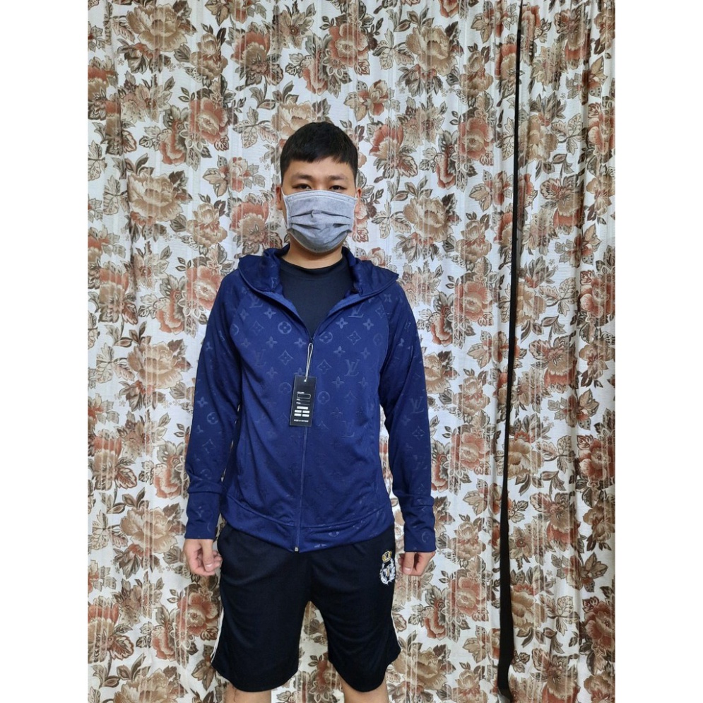 Áo chống nắng nam dập vân chống tia UV