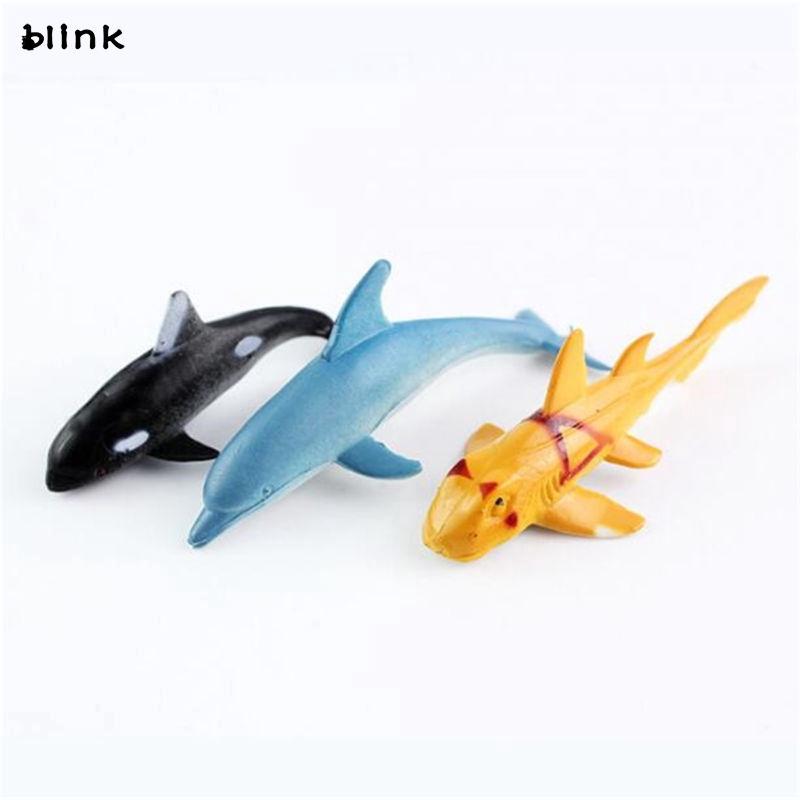 Bộ 24 mô hình sinh vật biển 6cm