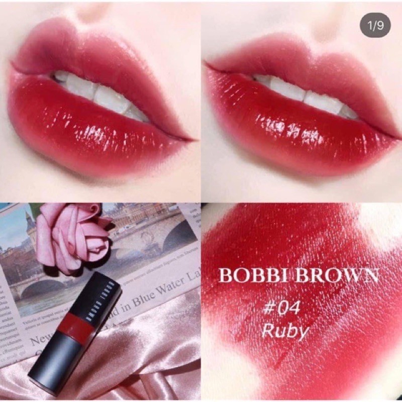 [CÓ SẴN]💋Son Bobbi Brown Crushed Lip Color màu Ruby💋