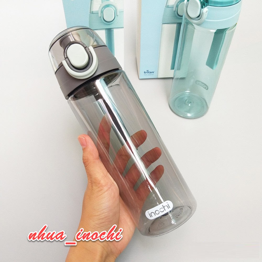 Bình nước Inochi Kita Grace 620ml - Chất liệu an toàn sức khoẻ, Thiết kế gọn gàng, Chất lượng Nhật Bản