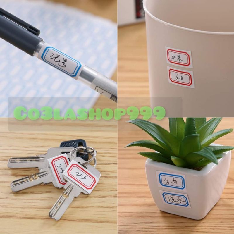 Giấy note/sticker/nhãn dán tự dính có nhiều mẫu và kích thước,ghi chú, dán giá