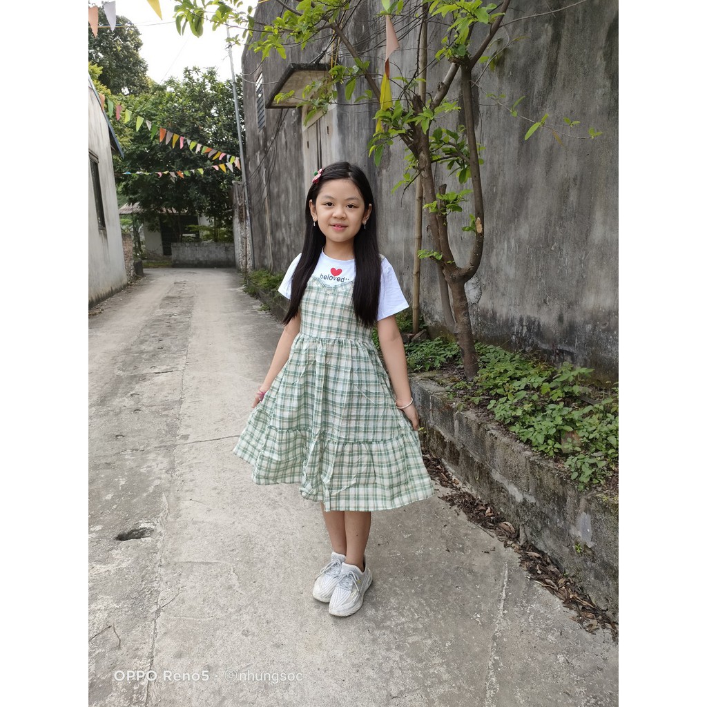 [23_35kg] Váy xinh cho bé gái lớn từ 23_35kg HÀNG QUẢNG CHÂU