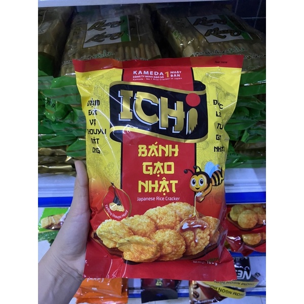 Bánh Gạo Nhật ICHI Vị Shouyu Mật Ong 100g