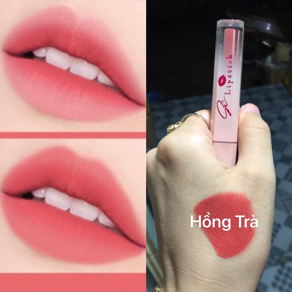 Son Handmade Si Lipstick Siêu Lì, Không Chì, Mềm Môi, Màu Đẹp
