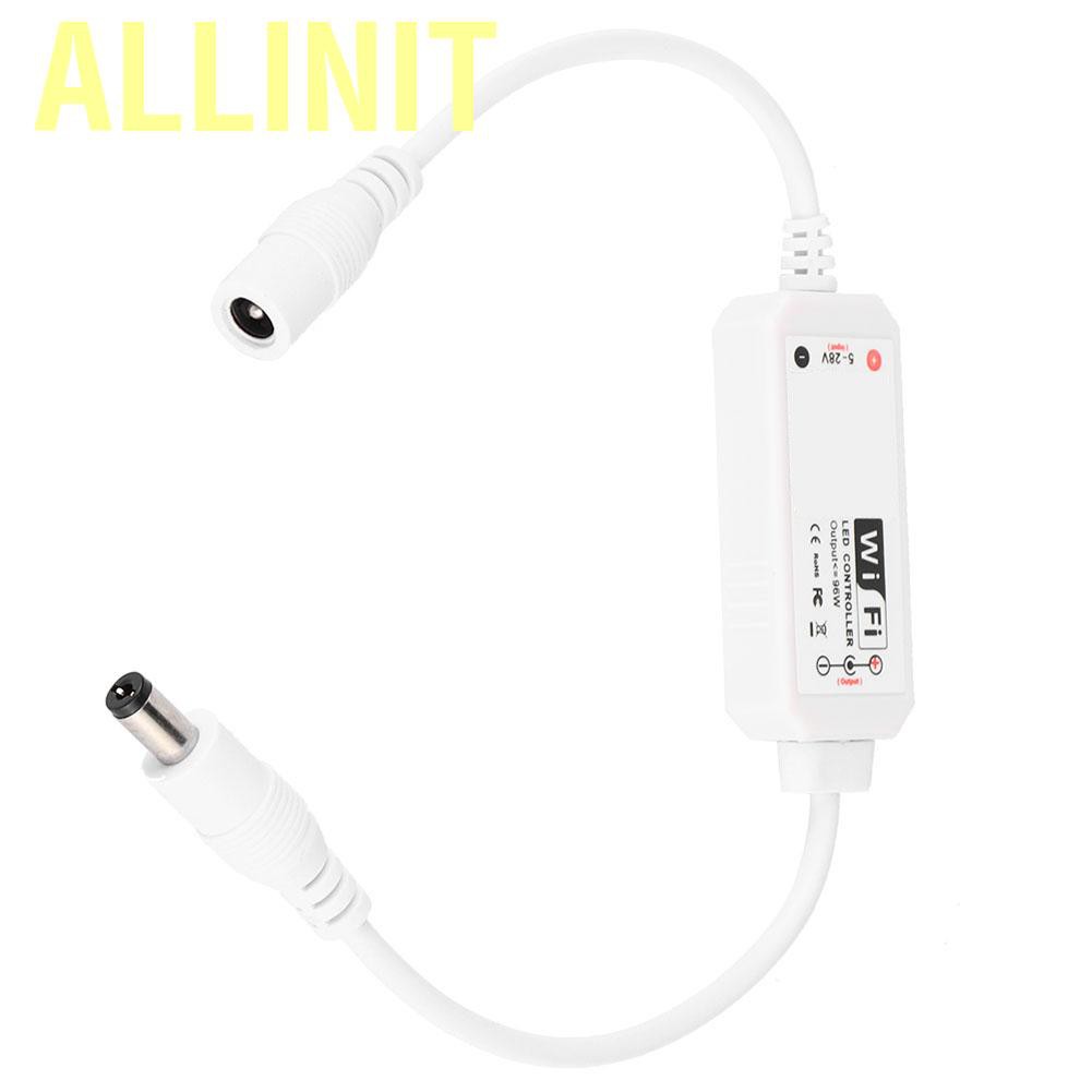 Allinit Wifi Controller Household LED Single Color Voice Music Remote Control Light Strip Dimmer