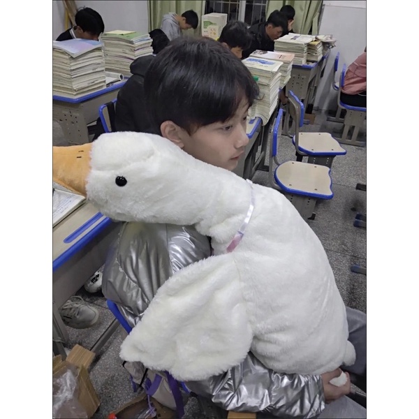 Gối Bông Ngỗng Trầm Cảm/Ngỗng Mệt Mỏi/Ngỗng Lười 1m6