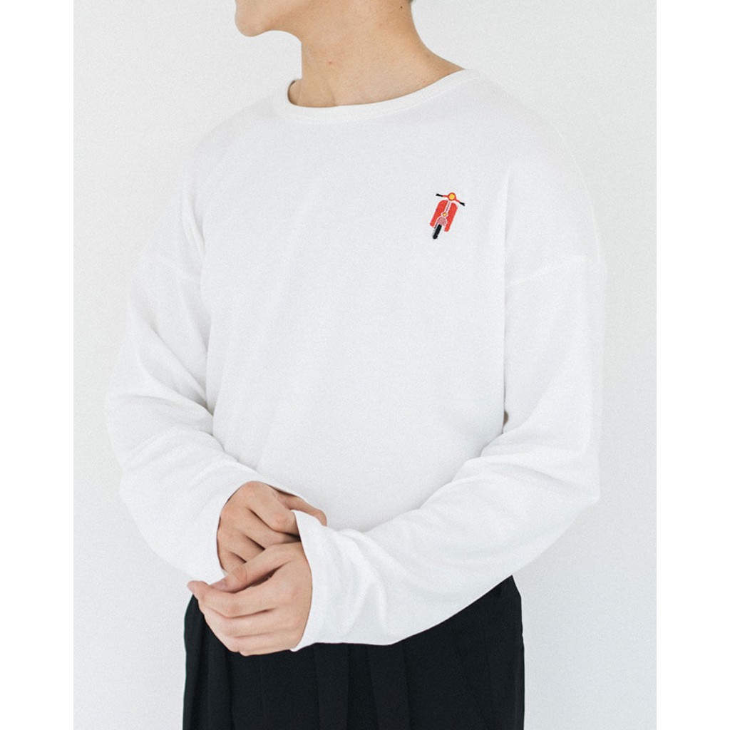 Áo Thun Nam Dài Tay SSSTUTTER Vespa Long Tee