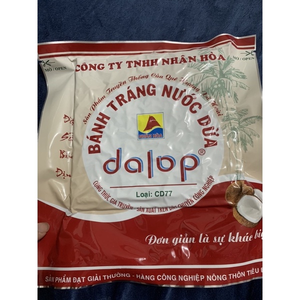 BÁNH TRÁNG GẠO MÈ DALOP BÌNH ĐỊNH