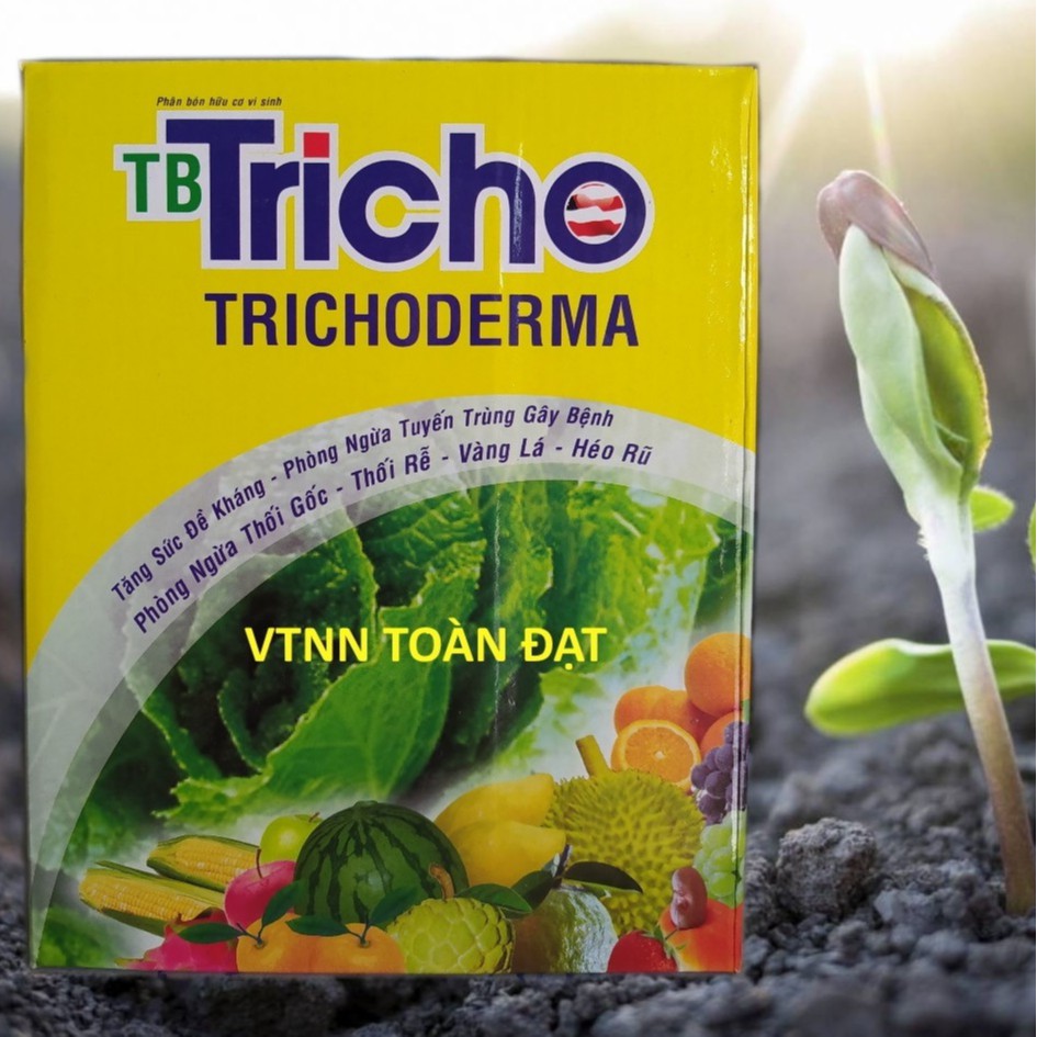 (1kg) Nấm Đối Kháng Trichoderma, Phân Hữu Cơ Vi Sinh Tricoderma