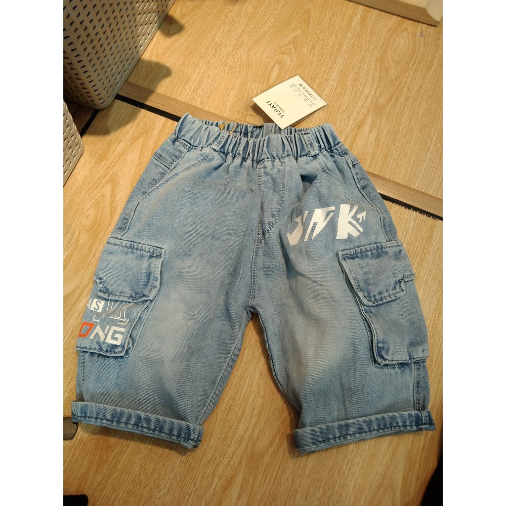 Quần short jeans túi hộp TN size 21-25