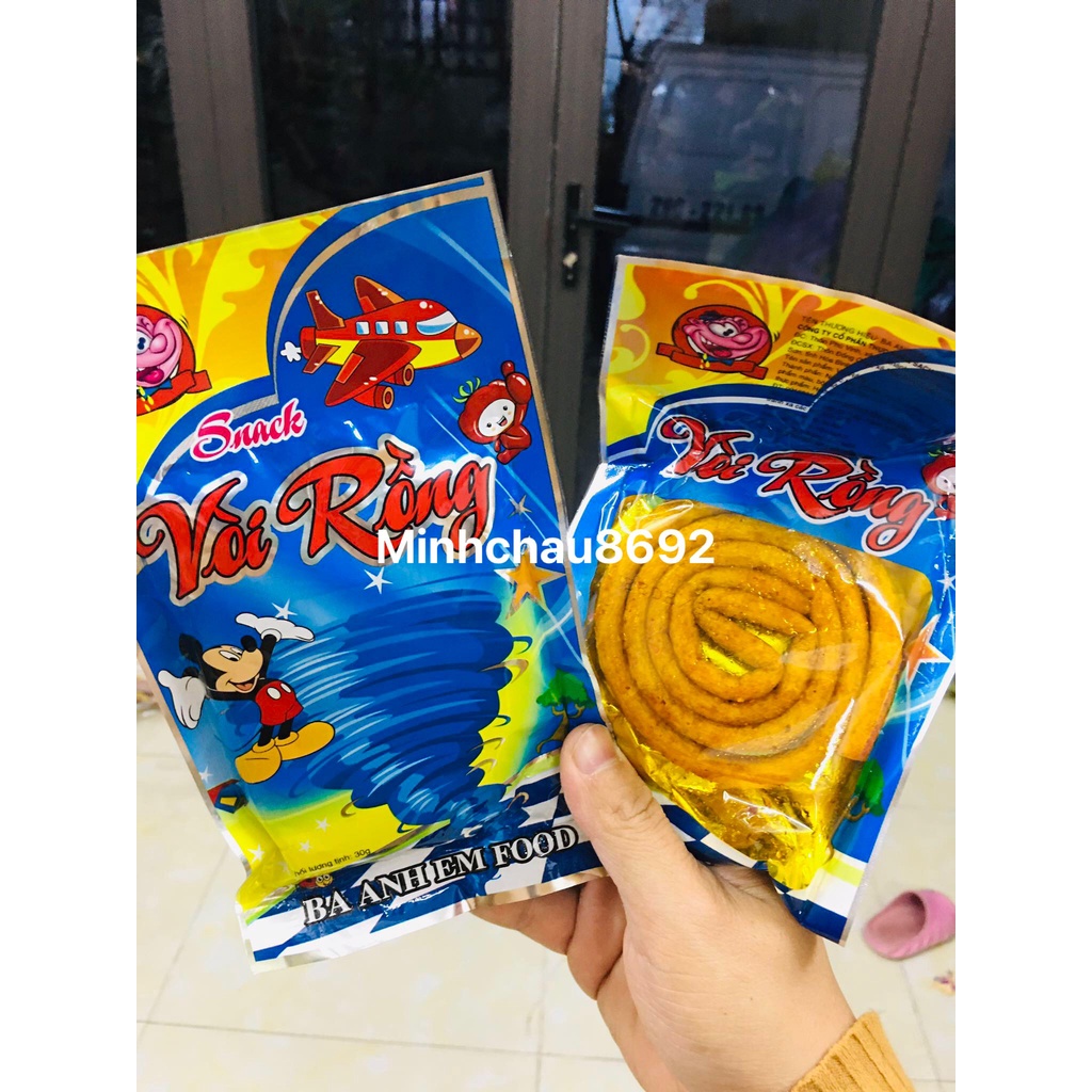 Snack Vòi Rồng bịch 30 gói