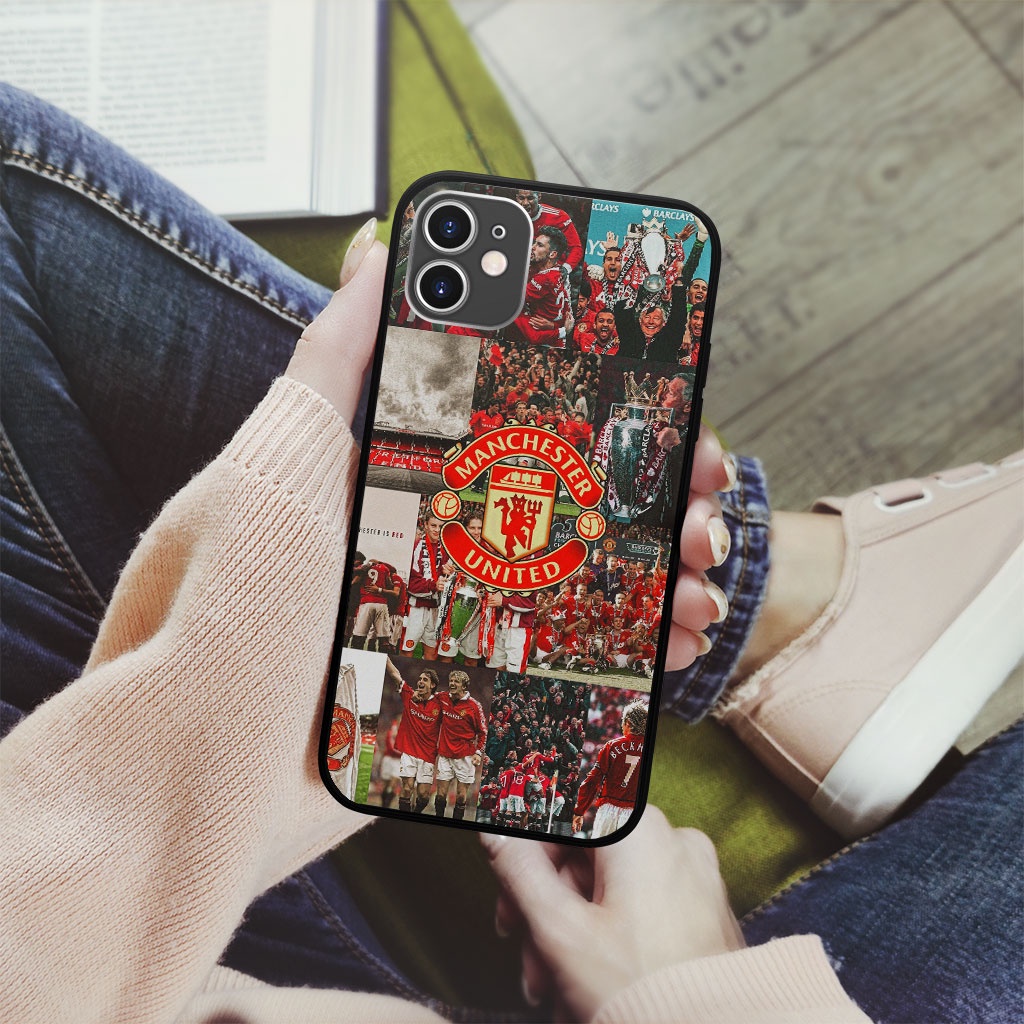 Ốp lưng team manchester united photo strip collage pro 13 11 12 promax 7 8 plus xs X Xr  ART20226994