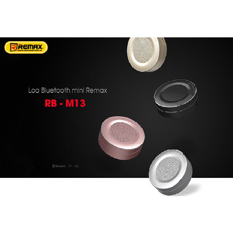 Loa Bluetooth thời trang mini Remax RB - M13