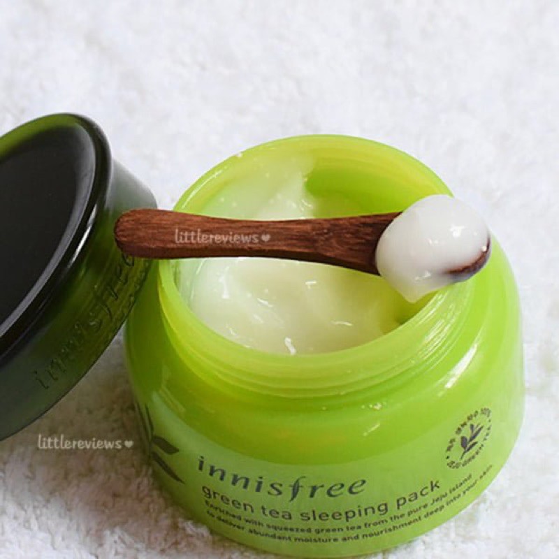 [Date 2023] Mặt nạ ngủ Innisfree trà xanh fullsize 80ml