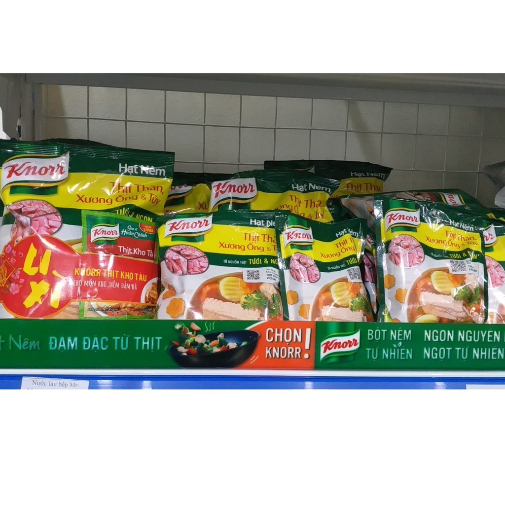 Hạt Nêm Knorr thịt thăn Xương Ống Và Tuỷ