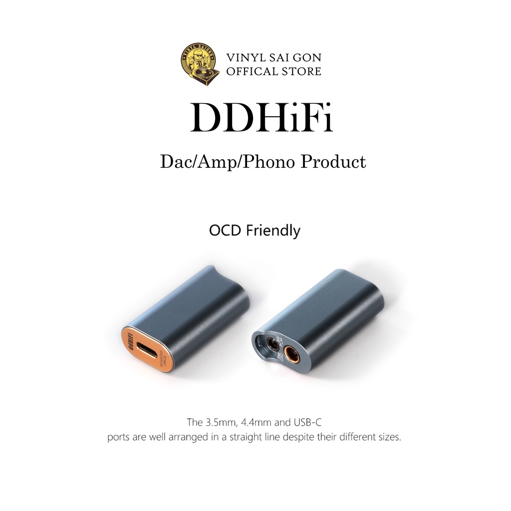 Đầu Chuyển DDHiFi TC44C Dac/Amp Mini Lightning (Blue Version) - Bảo Hành Chính Hãng 12 Tháng