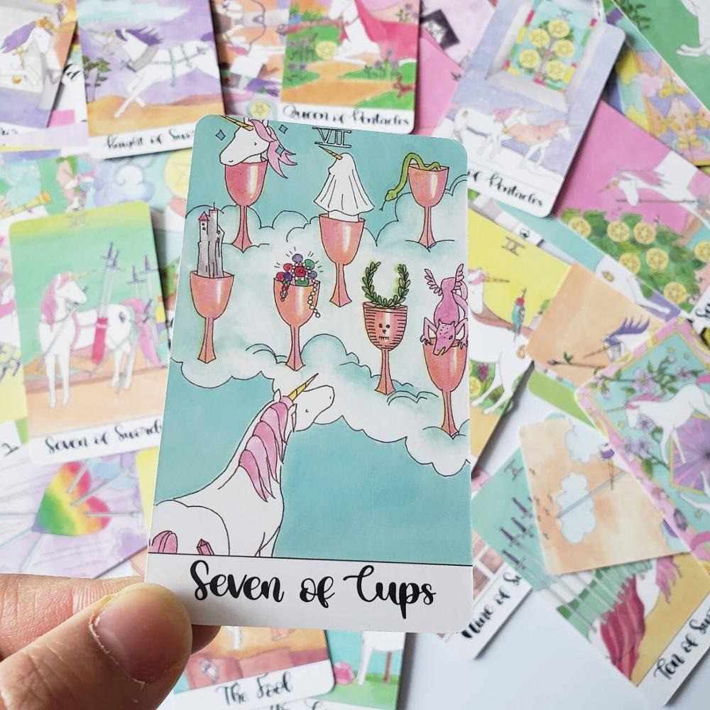 Tarotscopes Bộ bài Tarot Crystal Unicorn Tarot