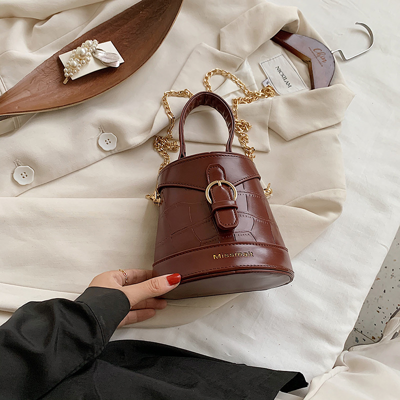 Túi Xách JASMIN NOIR Kiểu Xô Nhỏ Chất Lượng Cao Dành Cho Nữ