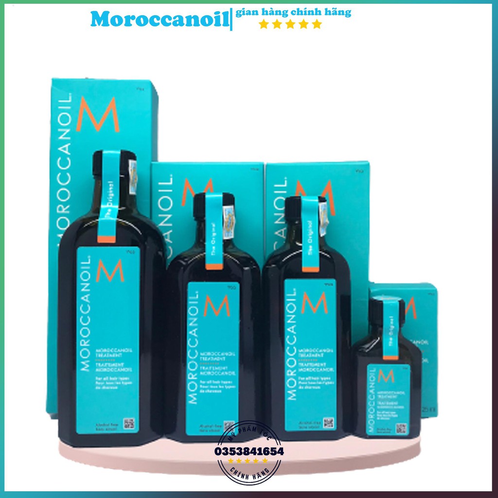 Dưỡng tóc moroccanoil treatment tinh dầu dưỡng tóc moroccanoil chính hãng 25ml- 100ml- 125ml- 200ml DT07