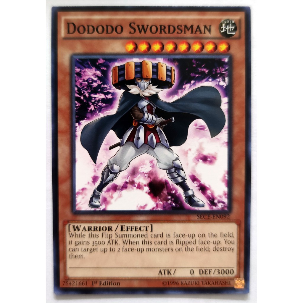 [Thẻ Yugioh] Dododo Swordsman |EN| Common