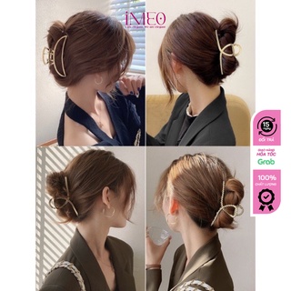 Kẹp tóc càng cua to, kẹp tóc ngọc trai hàn quốc imeo 005