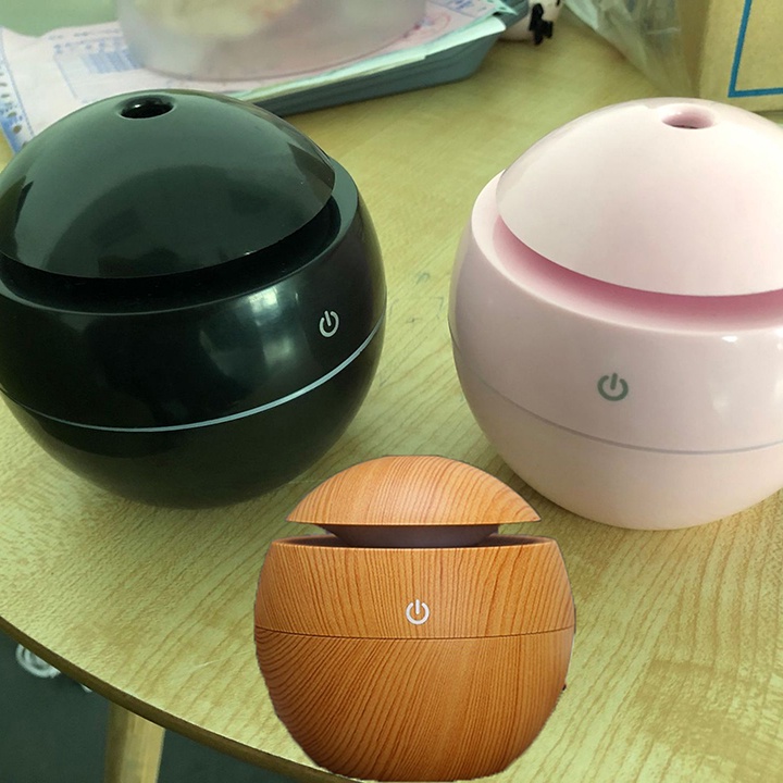 Máy xông tinh dầu vân gỗ hongkong_store sieure888 máy xông tinh dầu phòng ô tô tạo độ ẩm mùi thơm có nhiều loại tinh dầu