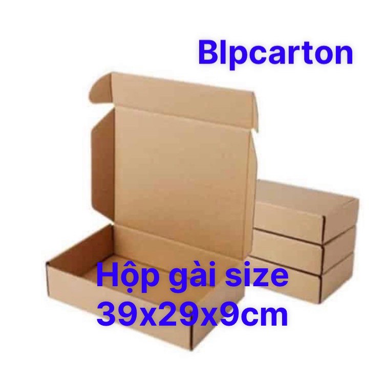 HỘP CARTON GÀI ĐỰNG QUẦN ÁO PHỤ KIỆN SIZE 39X29X9CM