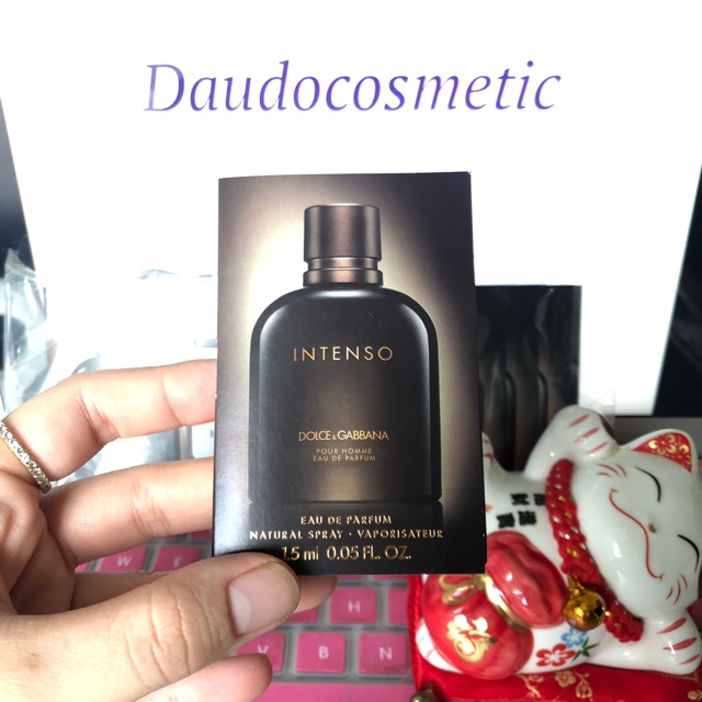 [ vial ] Nước hoa Dolce & Gabbana Intenso EDP 1.5ml