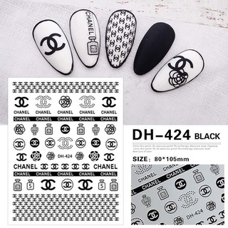 Sticker hình dán móng mẫu chữ mới Siêu HOT