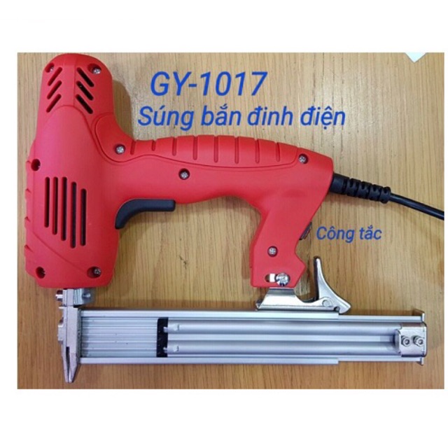 [Rẻ] súng bắn đinh xài điện GY-1017 Gongyi