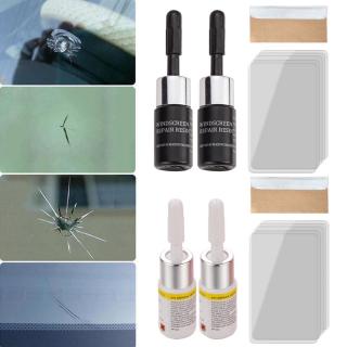 NEW Cracked Glass Repair Kit Windshield Kits DIY Cars Window Tools Glass Scratch