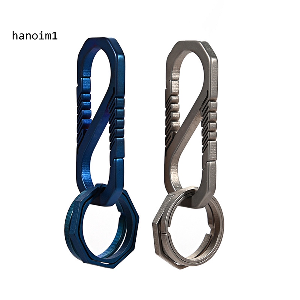 Móc Chìa Khóa Bằng Hợp Kim Titan Đa Năng Dành Cho Nam Và Nữ