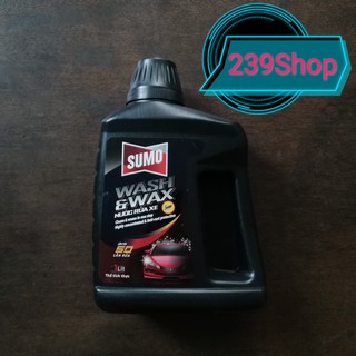 Nước rửa xe mẫu mới sumo wash & wax