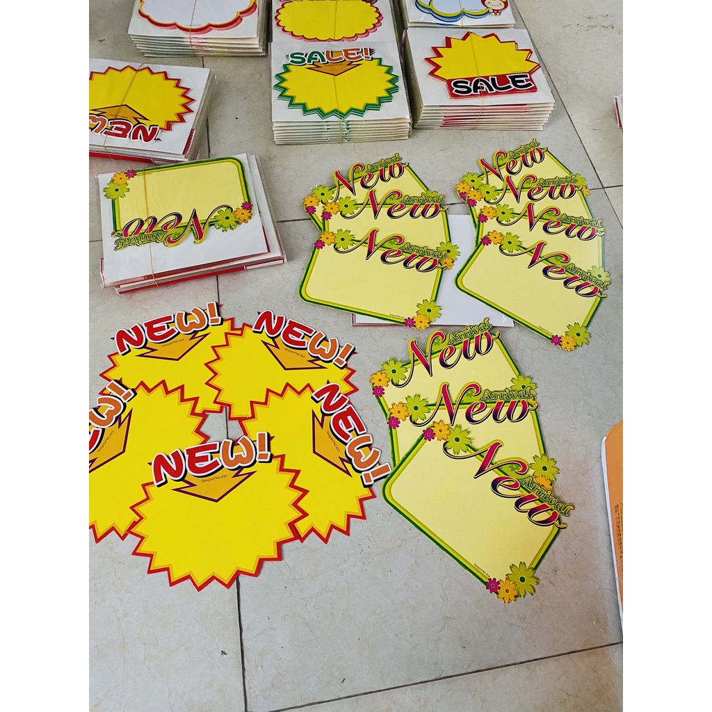 1 túi giấy sale 10 tờ in hình