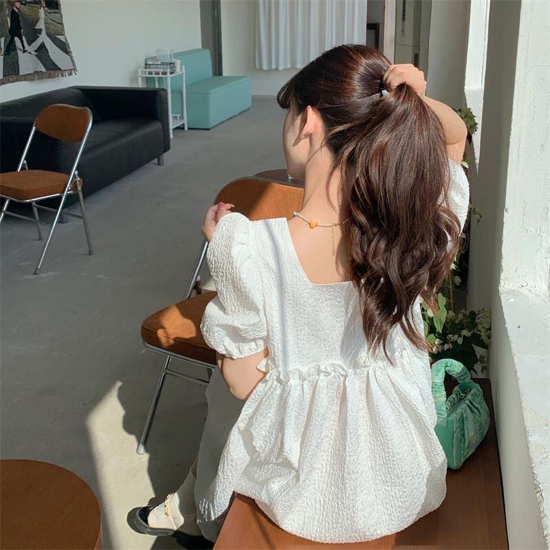 Váy babydoll, đầm babydoll xinh xắn phong cách ullazang tiểu thư hàn quốc mặc hai kiểu