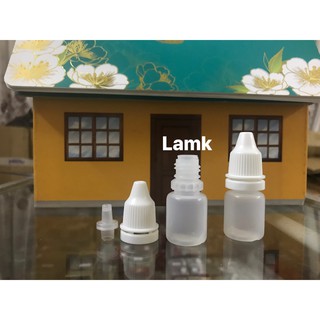 Chai chiết nhựa dẻo dạng lọ nhỏ 5ml/10ml