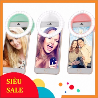 Đèn led selfie trợ sáng rk14 hỗ trợ chụp hình