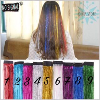 Tóc Giả Kẹp Highlight Kim Tuyến