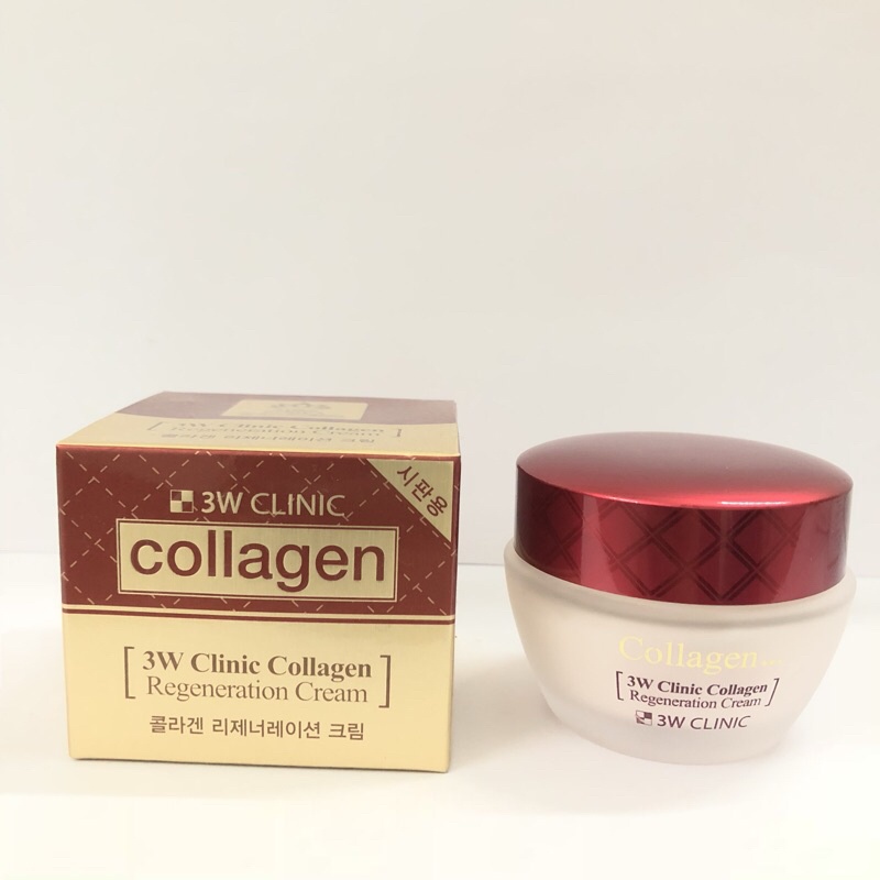 Kem dưỡng da FREESHIP Kem dưỡng chống lão hóa Collagen 3W CLINIC