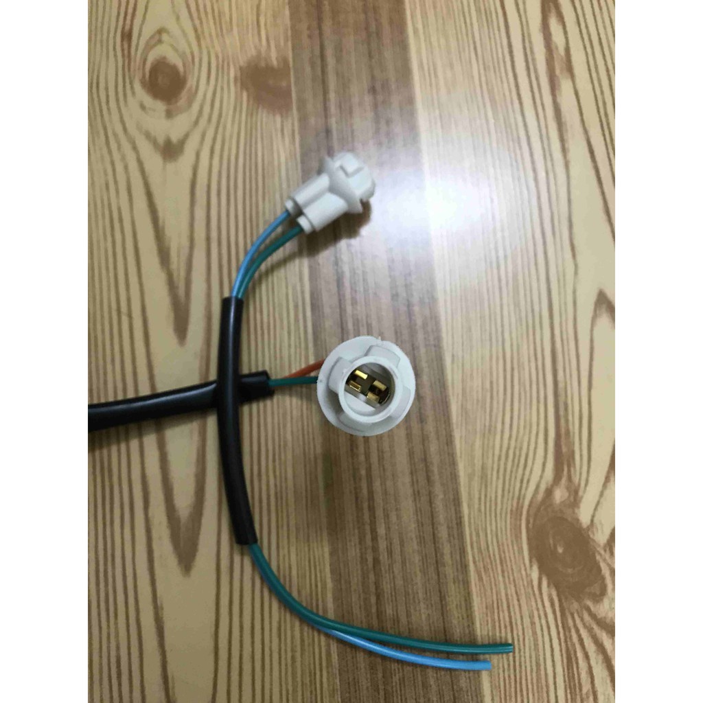 Đuôi giắc cắm trắng,đèn demi, xi nhan xe máy, ô tô chuẩn T10