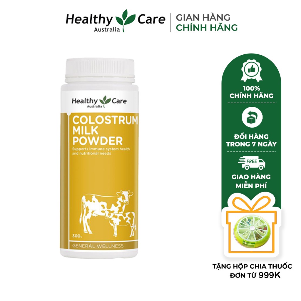 Sữa bò non Healthy Care Colostrum Milk Powder 300g