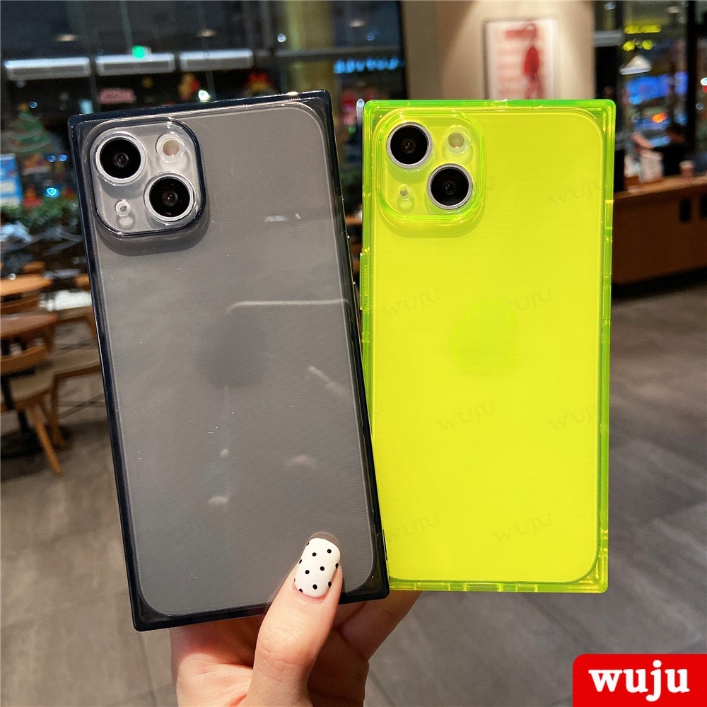 WUJU ốp lưng Trong Suốt Chống Sốc Tương thích Cho iPhone 11 12 13 Pro Max XS Max X XR 7 8 Plus SE 2020 2022