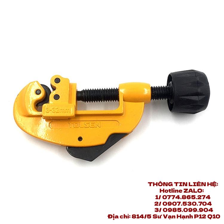 Dụng cụ dao cắt ống đồng phi 3 - 32 mm TOLSEN 33005 Thân bằng hợp kim kẽm - Chuyên vật tư điện lạnh điều hoà