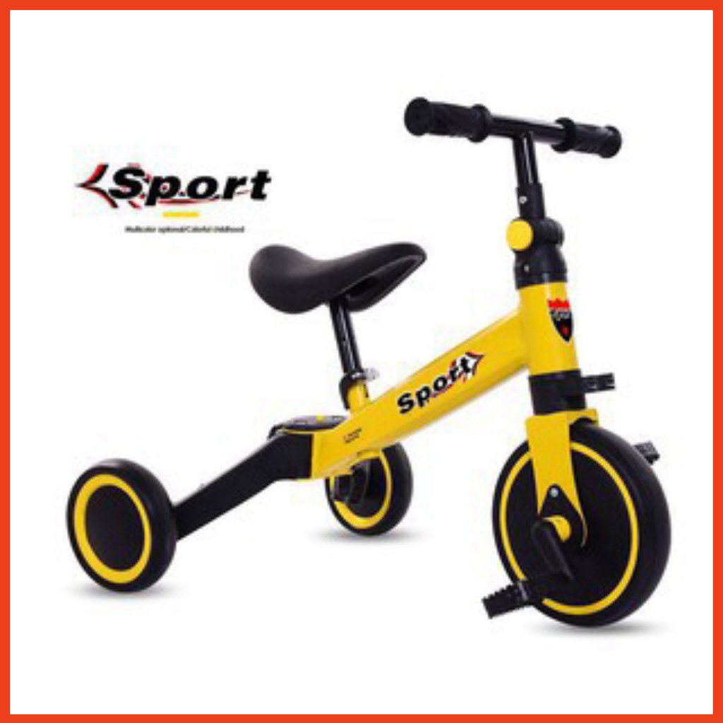 Xe thăng bằng kiêm xe đạp 3 bánh (loại đắt) H1