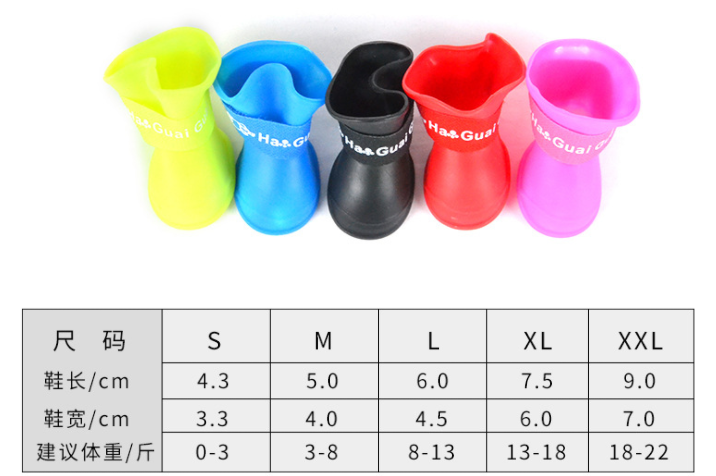 Giày ủng cho chó mèo đi mưa - Phụ Kiện Thú Cưng - ShopPetAz
