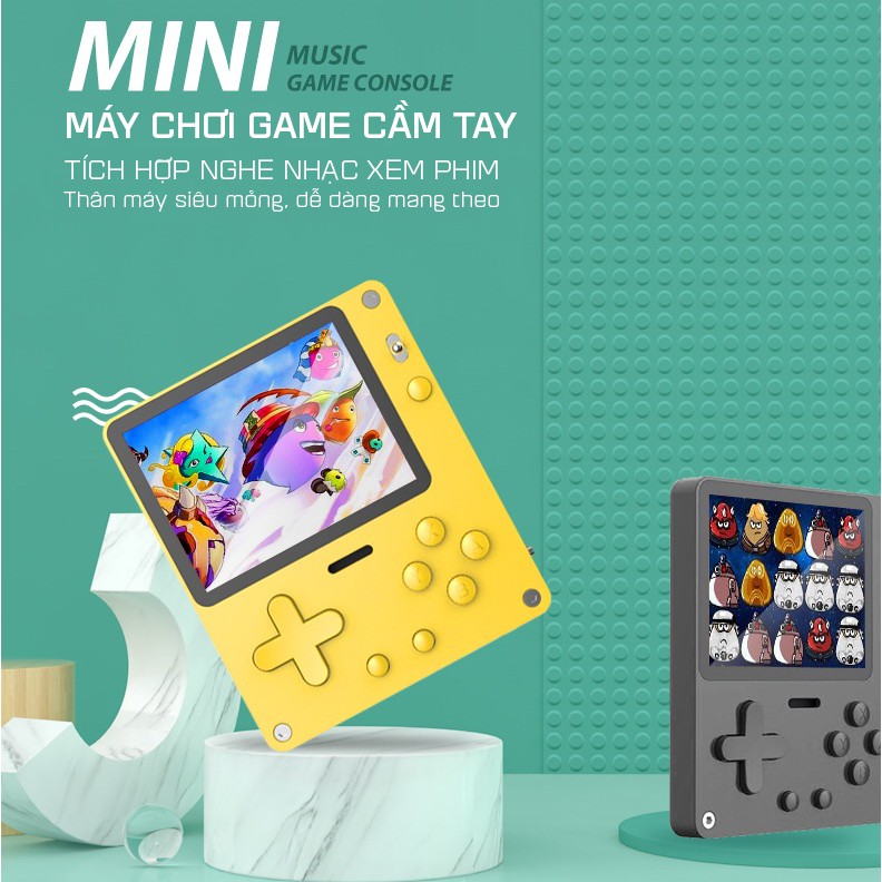 Máy Chơi Game Cầm Tay Cổ Điển Màn Hình 2.4 inch Ruizu S100