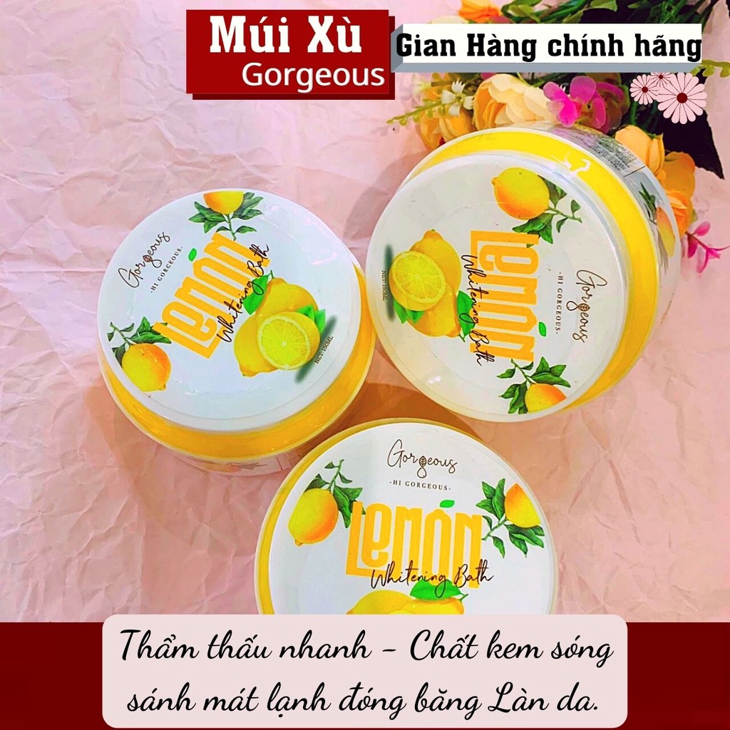 Kem Body Chanh, Được chiếc xuất từ thiên nhiên giúp Dưỡng trắng da, chống nắng  an toàn hiệu quả [ Chính Hãng - Múi Xù ]